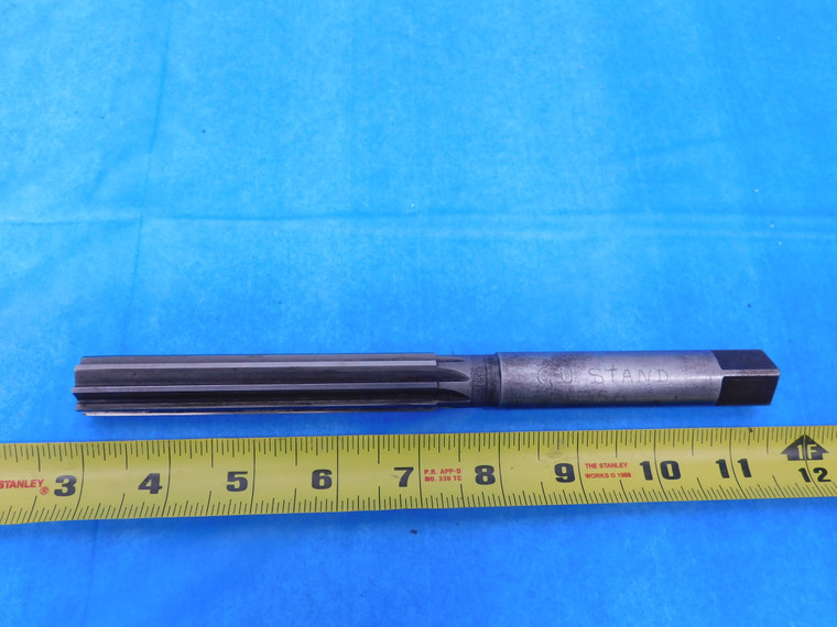 .7516" O.D. HSS CHUCKING REAMER 3/4 SHANK 8 FLUTE 4 1/2 LOC 8 3/4 OAL .75 .7500 - MS5976LVR