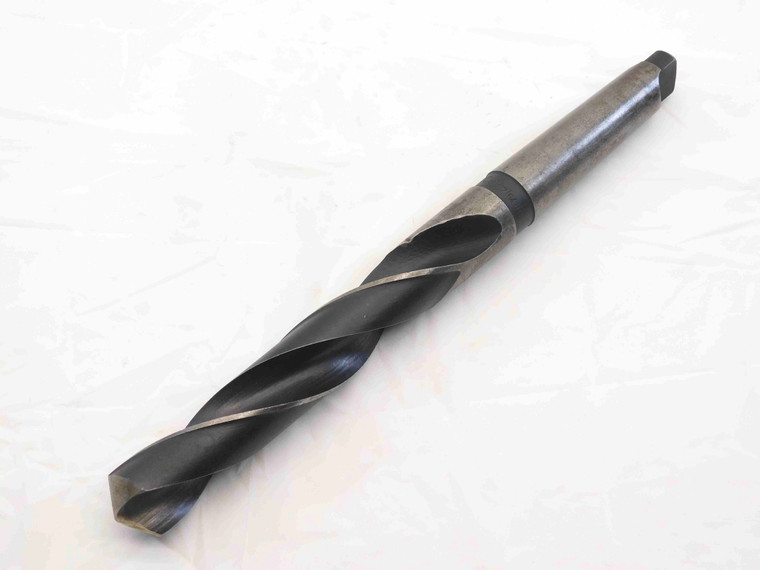 TTCo 1 17/64 O.D. HSS TWIST DRILL BIT MORSE TAPER #4 SHANK 7" LOC 1.2656 MT4 - MB4868AR1