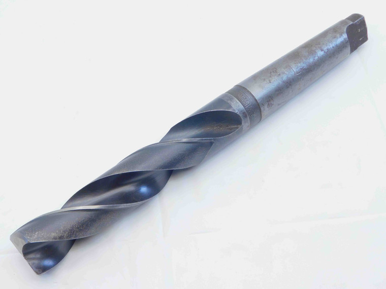 NATIONAL 1 1/4 O.D. HSS TWIST DRILL BIT MORSE TAPER #3 SHANK 5 3/4 LOC 1.25 MT3 - MB4883AR1