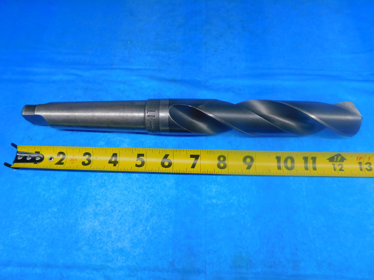 NATIONAL 1 3/8 O.D. HSS TWIST DRILL BIT MORSE TAPER #4 SHANK 1.375 USA MADE MT4 - AR4248AR1