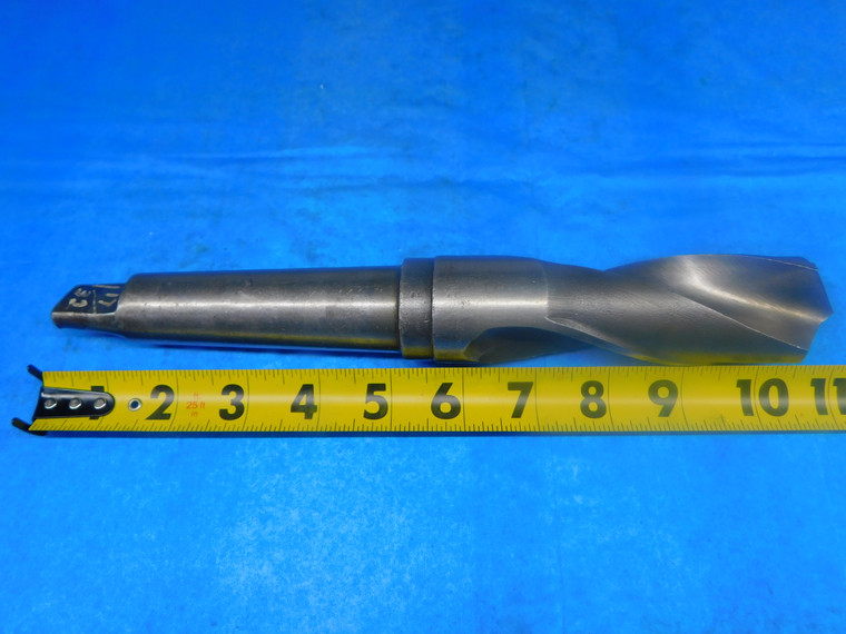 RICH TOOL 1 17/32 O.D. HSS DRILL BIT MORSE TAPER #4 SHANK 5" LOC 1.5312 MT4 - AR4246AR1