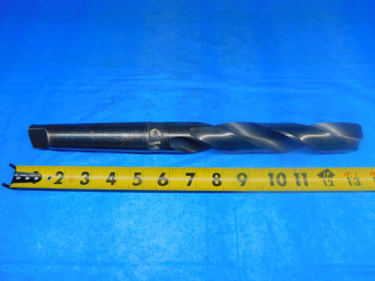 PTD 1 15/64 O.D. HSS TWIST DRILL BIT MORSE TAPER #4 SHANK 1.2343 MT4 MT 4 - AR4259AR1