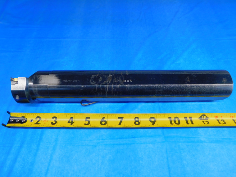 SANDVIK 2" DIA R166.4KF-D32-4 COOLANT THRU INDEXABLE BORING BAR 2.0 THREADING - AR4326AW1