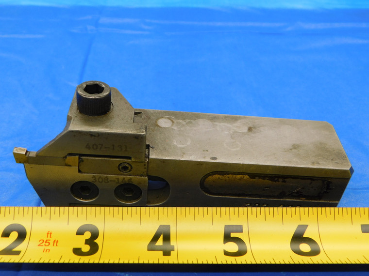 MANCHESTER 203-287 LATHE TURNING TOOL HOLDER ABOUT 1" X 1 1/4 SHANK GROOVING - MB4994AP1