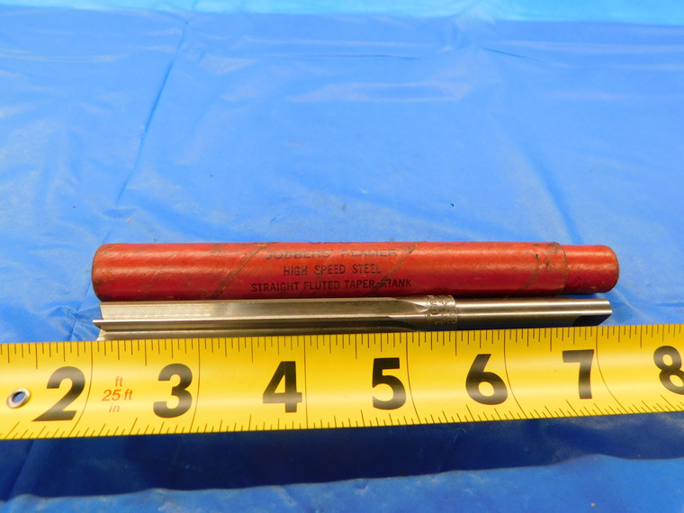 CLEVELAND 1/2 O.D. HSS REAMER STRAIGHT SHANK 6 FLUTE 5 1/2 OAL .5 USA MADE - MB5019LVR