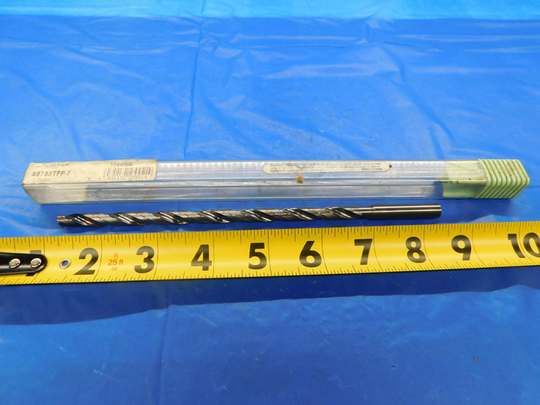 WALTER 7mm TiAlN CARBIDE COOLANT EXTRA LENGTH DRILL BIT A6785TFP-7 7.8mm - MB5027AL1