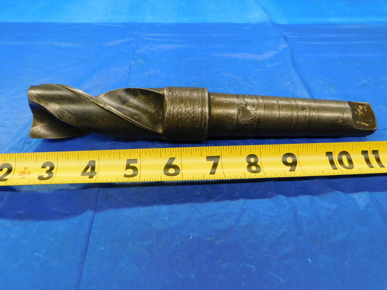 1 1/2 O.D. HSS FLAT BOTTOM TWIST DRILL BIT MORSE TAPER #4 SHANK 3 5/8 LOC 1.5 - MB5155AR1