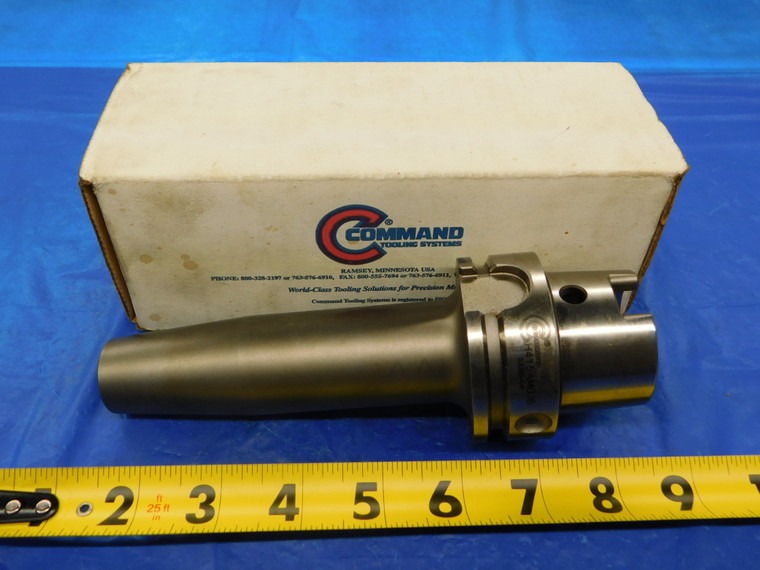 HSK63A COMMAND 16mm I.D. SHRINK FIT TOOL HOLDER 16.0 EXTENDED 6" PROJ. H4Y5M016 - MB5176RDT