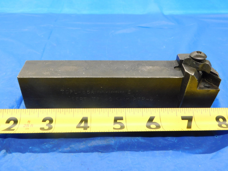 TGPL-85A LATHE TURNING TOOL HOLDER ABOUT 1" X 1 1/4 SHANK TP-43 INSERTS 6" OAL - MB5175RDT