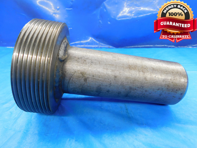 SHOP MADE 3 3/4 8 THREAD PLUG GAGE 3.75 3.750 3.7500 INSPECTION CHECK - DW14580AW1