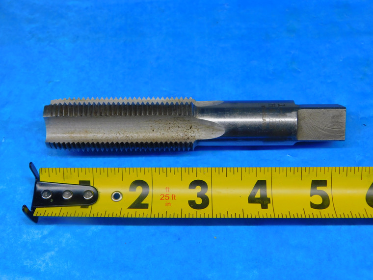 1" 12 H4 HSS PLUG TAP 4 STRAIGHT FLUTE 1.0 1"-12 TAPPING BRIDGEPORT MILL - AR4530AR1