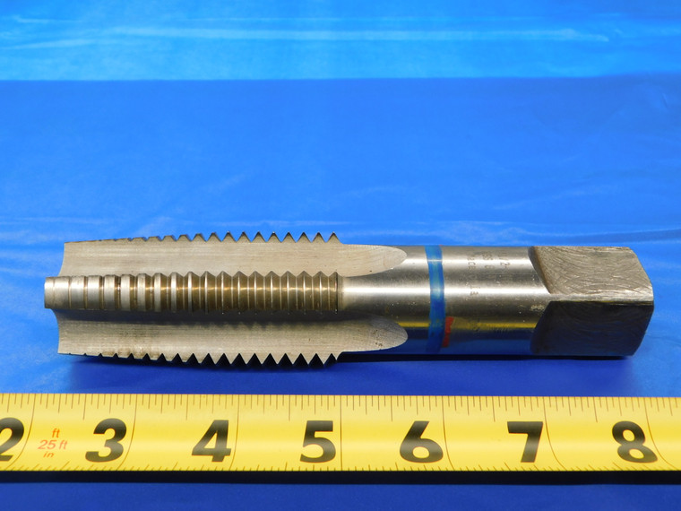 FYR MACEDONIA 1 1/2 6 NC GH4 HSS PLUG TAP 4 STRAIGHT FLUTE 1.5 THREADING TOOL - MB5213AR1