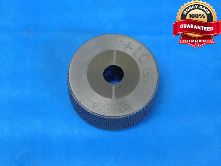 .24945 CLASS XX MASTER PLAIN BORE CARBIDE RING GAGE .2500 1/4 6.336 mm - JP0150EY