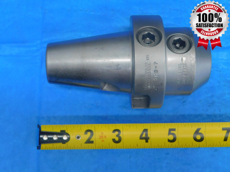 QUICK CHANGE WELDON 1" I.D. SOLID END MILL TOOL HOLDER 1.0 2 5/8 PROJ. 1" QHD-7 - AR4608AR1