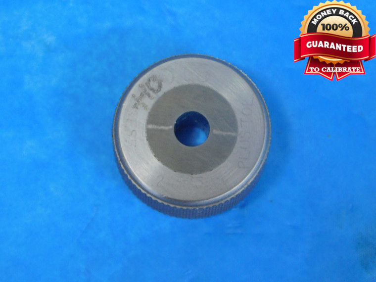 .24975 CLASS XX MASTER PLAIN BORE CARBIDE RING GAGE .2500 1/4 6.344 mm - JP0169EY