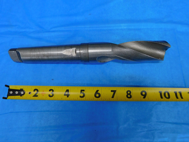 STRACUSE 1 3/8 O.D. STEEL FLAT BOTTOM DRILL BIT MORSE TAPER #4 SHANK 1.375 - JP0203AR1