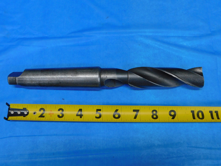 A.T.M. 1 3/16 O.D. STEEL FLAT BOTTOM DRILL BIT MORSE TAPER #4 SHANK 1.1875 - JP0205AR1