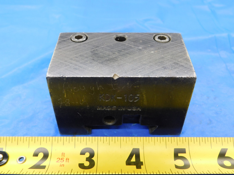 KD-105 QUICK-CHANGE MASTER BORING BAR TOOL HOLDER 1" CAPACITY 3" OAL 1.0 LATHE - MB5497AG2