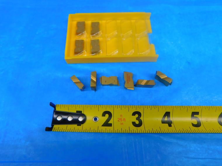 10PCS NEW KENNAMETAL 325976R00 KC850 TiN CARBIDE GROOVING INSERTS TOP NOTCH - AR4988RDT