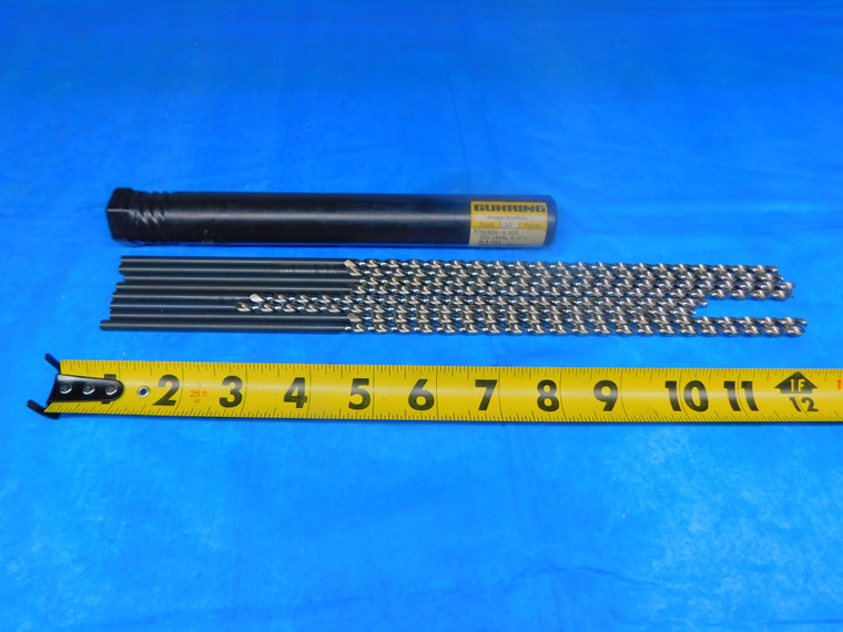 8PCS GUEHRING 5mm HSS EXTRA LENGTH TWIST DRILL BIT 83672 212mm LOC 5 METRIC - AR4990AP1