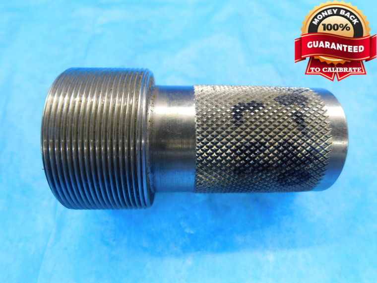 SHOP MADE 1 5/8 20 2B LEFT HAND THREAD PLUG GAGE 1.625 1.6250 L.H. INSPECTION - DW14837AG2