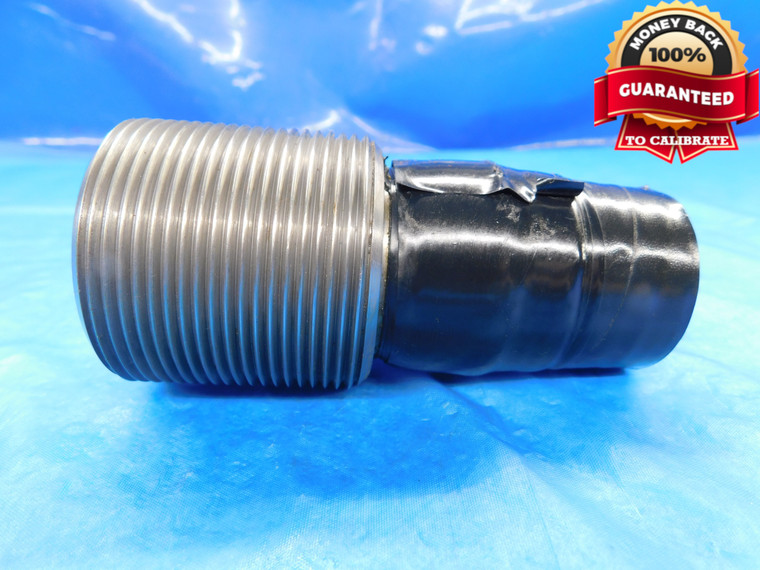 SHOP MADE 1 7/8 12 LEFT HAND THREAD PLUG GAGE 1.875 1.8750 L.H. INSPECTION CHECK - DW14855AG2
