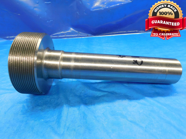 SHOP MADE 3 3/8 12 THREAD PLUG GAGE 3.375 3.3750 3 3/8"-12 INSPECTION CHECK - DW14870AG2