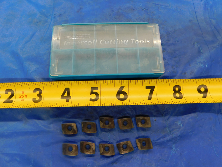10PCS INGERSOLL BDE323R12 227 B CARBIDE MILLING INSERTS STK 9BF98 INDEXABLE - MB5647AS1