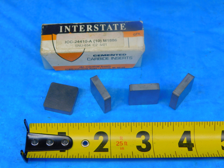10PCS NEW INTERSTATE SNU-643 C2 CARBIDE TURNING INSERTS SNU643 ICC-24410-A M1886 - AR5039RDT