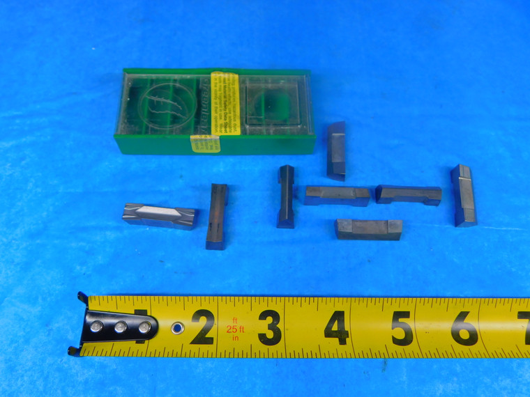 8PCS NEW GREENLEAF ACHN-3422A G-53 CARBIDE GROOVING INSERTS ACHN3422 INDEXABLE - AR5032RDT