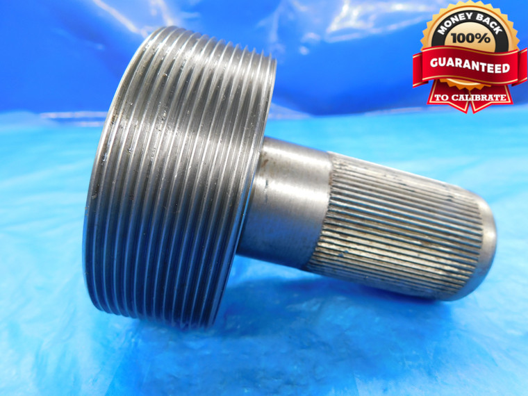 SHOP MADE 3 1/4 12 UN 2B THREAD PLUG GAGE 3.25 3.250 3.2500 INSPECTION CHECK - DW14995AG2