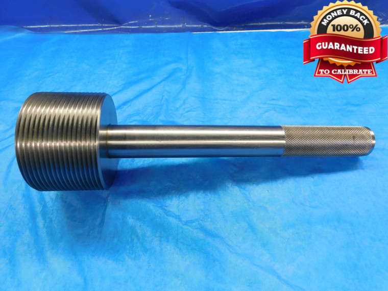 SHOP MADE 3.187 8 UN 3B LEFT HAND THREAD PLUG GAGE 3.1870 L.H. INSPECTION CHECK - DW14984AG2