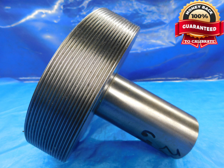 SHOP MADE 6 1/8 12 THREAD PLUG GAGE 6.125 6.1250 NO GO ONLY P.D. = 6.0769 CHECK - DW15017AG2