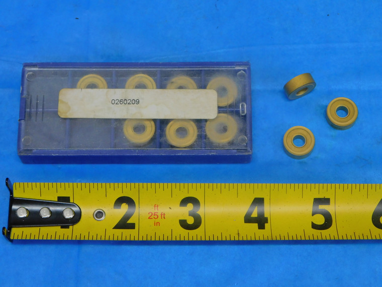 10PCS NEW TELEDYNE RNMG120400E-3S NL25 TiN CARBIDE TURNING INSERTS RNMG13A-3S - JP0321AS1