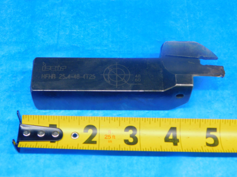 ISCAR HFHR 25.4-48-4T25 TURNING TOOL HOLDER 1" SHANK GROOVING INSERTS 4 7/8 OAL - AR5250AA2