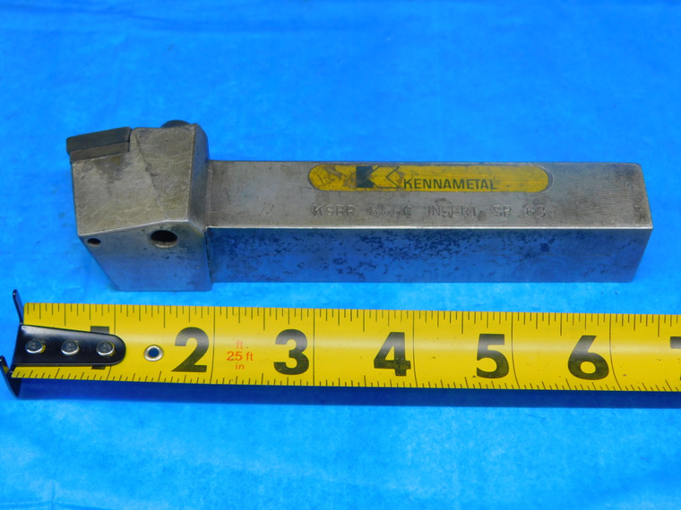 KENNAMETAL KSBR 856C TURNING TOOL HOLDER 1" X 7/8" SHANK SP 63 INSERTS 6 1/8 OAL - AR5262AA2