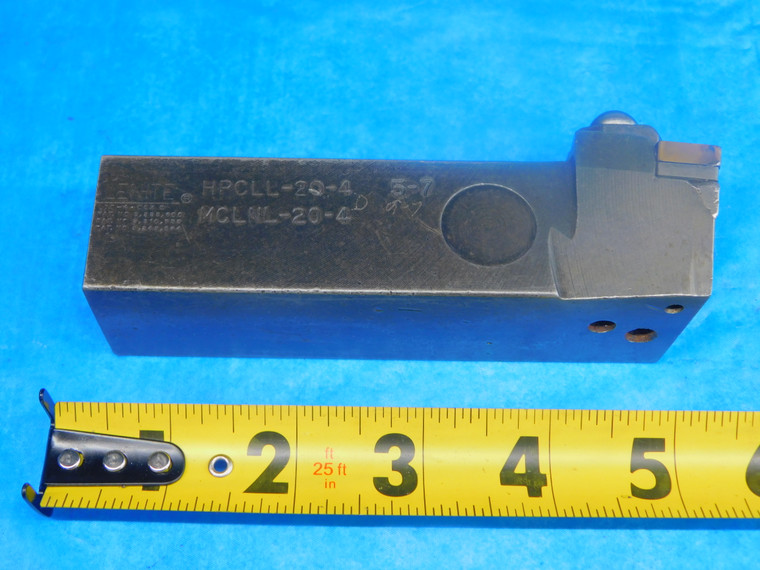 VALENITE HPCLL-20-4 TURNING TOOL HOLDER 1 1/4 SHANK CN-43 MCLNL-20-4 5" OAL - JP0376AA2