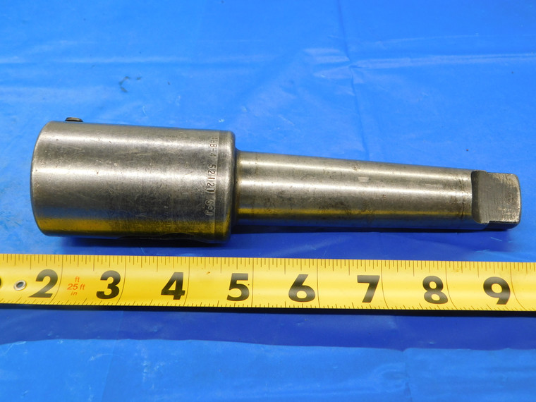 SCULLY JONES STUB TAPER #4 INSIDE TO MT#4 OUTSIDE MORSE TAPER ADAPTER SLEEVE MT4 - MB5844AR1