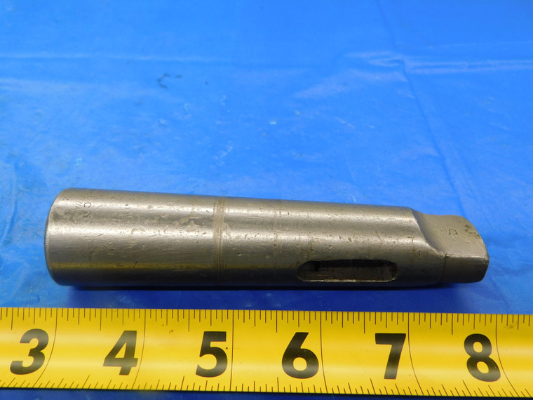COLLIS MT#3 INSIDE TO MT#4 OUTSIDE MORSE TAPER ADAPTER SLEEVE 5 3/8 OAL MT3 MT4 - MB5860AR1