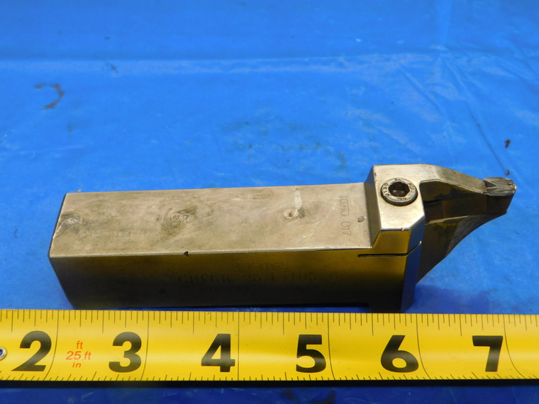 ISCAR GHFGR-25.4-105-8 LATHE TURNING TOOL HOLDER 1" SHANK GDM? INSERTS 5 1/4 OAL - MB5747AP1