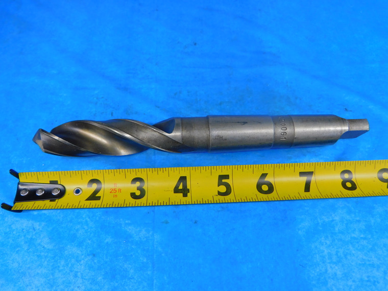29/32 O.D. HSS TWIST DRILL BIT NCT 29/32 061 MORSE TAPER #3 SHANK .9062 MT3 - JP0386AG2