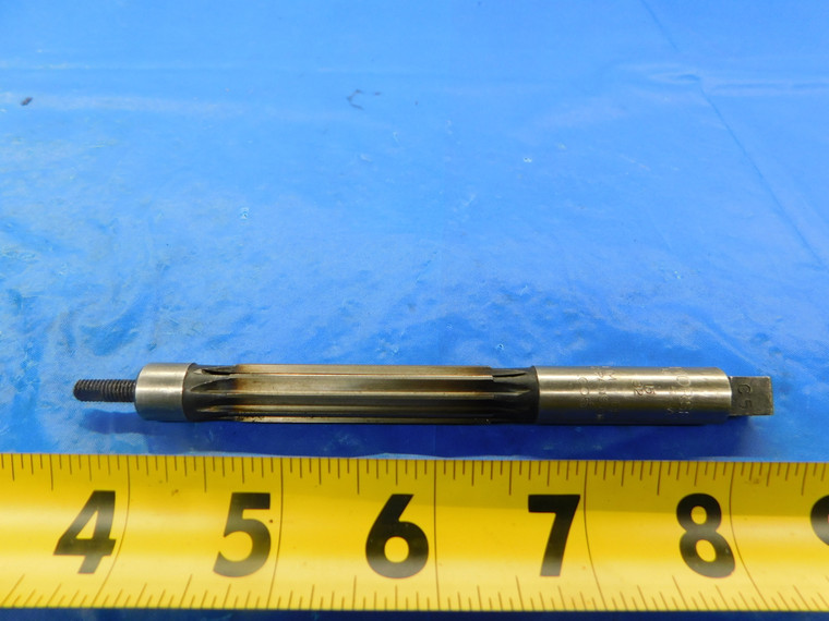 MORSE 15/32 O.D. HSS ADJUSTABLE EXPANSION REAMER .29" SHANK 8 FL 2" OAL .46875 - MB5862AR1