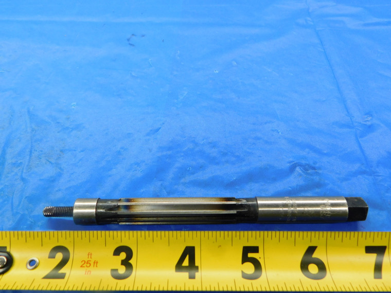 MORSE 15/32 O.D. HSS EXPANSION REAMER .29" SHANK 8 FLUTE 2" LOC 5 5/8 OAL .46875 - MB5893AR1