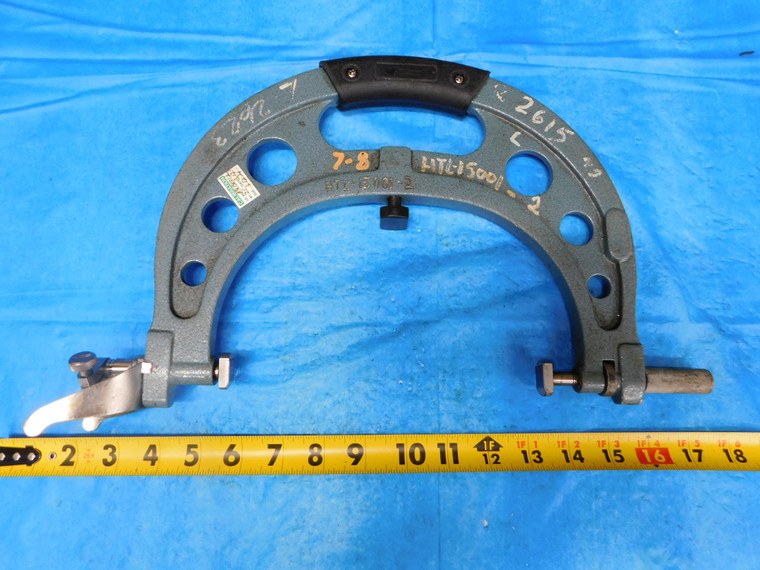 MITUTOYO 201-158 ? DIAL SNAP GAGE 7" - 8" RANGE W/O INDICATOR 7.0 8.0 - MB5833AA2