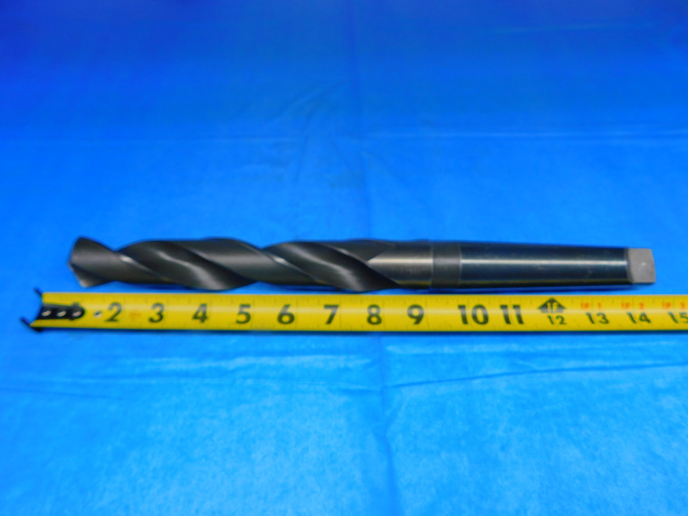 1 9/32 O.D. HSS TWIST DRILL BIT MORSE TAPER #4 SHANK 8 5/8 LOC 1.2812 MT4 - AR5361AE2
