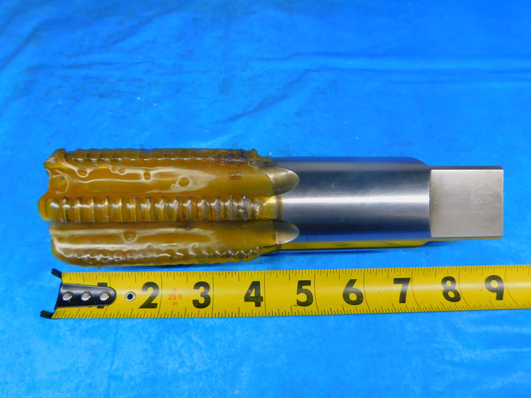 REIFF & NESTOR 2 1/4 4 1/2 NC HSS PLUG TAP 6 STRAIGHT FLUTE 2.25 R&N USA MADE - JP0453RDT