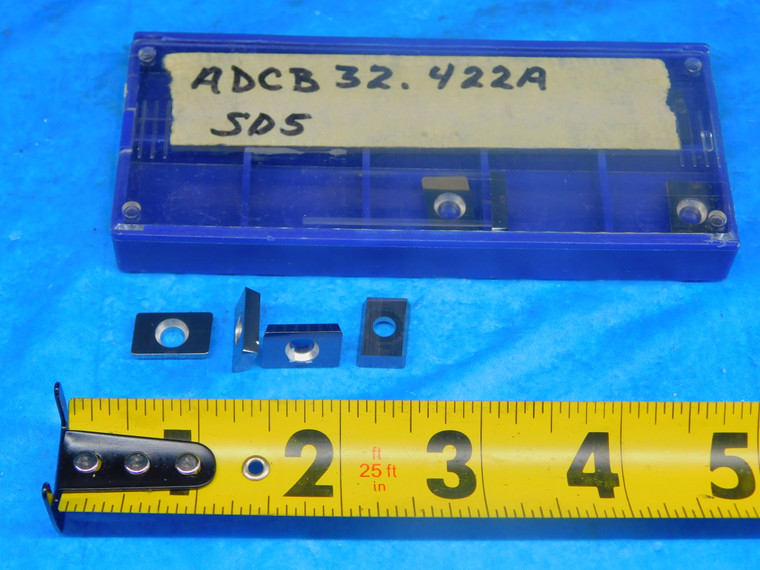 10PCS NEW TELEDYNE ADCB 32.422A SD 5 CERMET TURNING INSERTS HT-P10M INDEXABLE - JP0458RDT