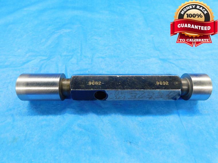 .9682 & .9692 PIN PLUG GAGE GO NO GO .9688 +.0004 31/32 24.618 mm INSPECTION - DW15131AZ1