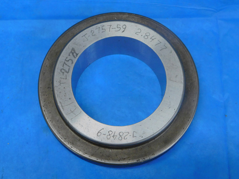 2.8477 MASTER PLAIN BORE RING GAGE 2.8438 +.0039 OVERSIZE 2 27/32 72.332 mm - JP0633AP1
