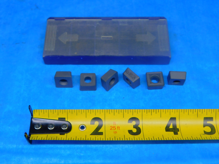 6PCS NEW STELLRAM SOMT12M612SNB MP91M CARBIDE TURNING INSERTS INDEXABLE - AR5420RDT